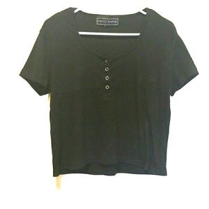 Black stretchy shirt